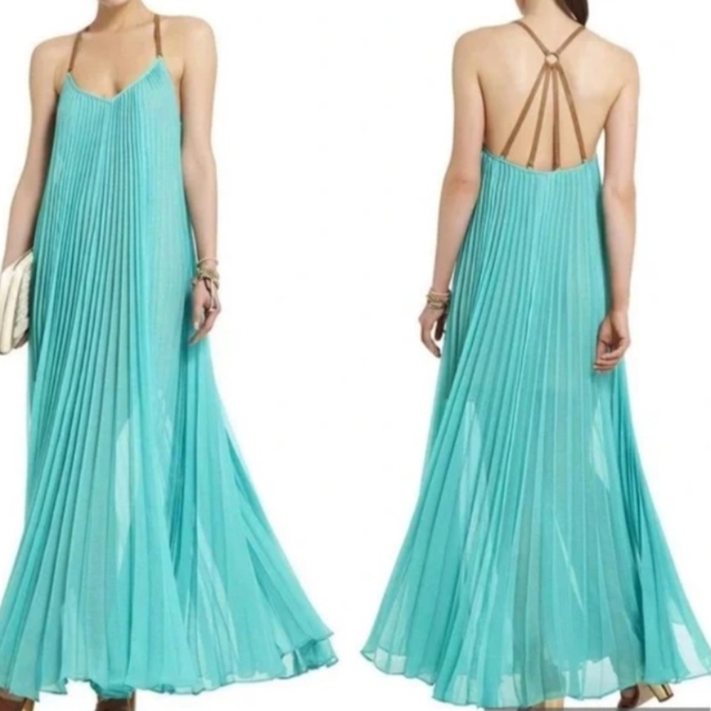Elegant Teal Maxi Dress
